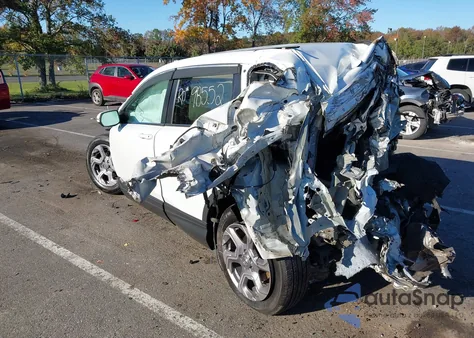 2019 Honda Cr-V Ex из США, поврежденный, VIN 7FARW2H53KE047419